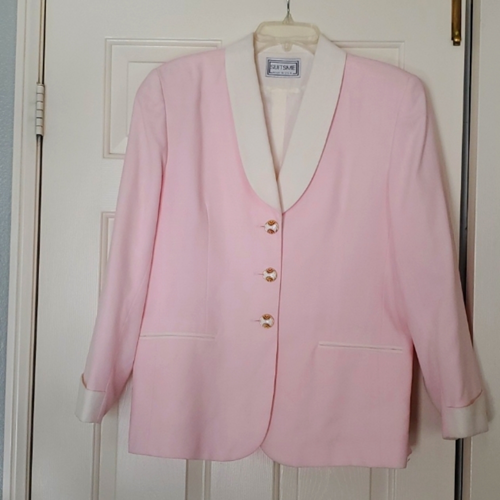 SUITS ME VINTAGE 2 PIECE WOMANS SUIT, SIZE 11